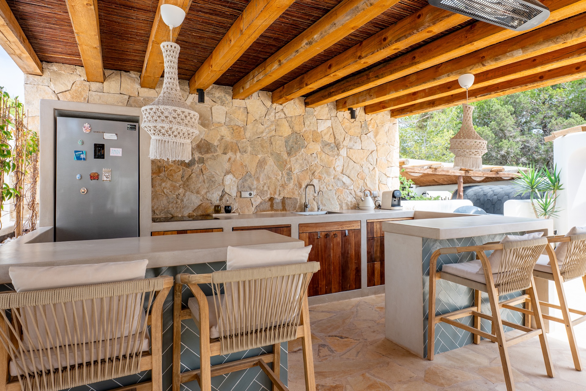 Resa Estates port des Torrent sale koop finca Ibiza outdoor kitchen.jpg